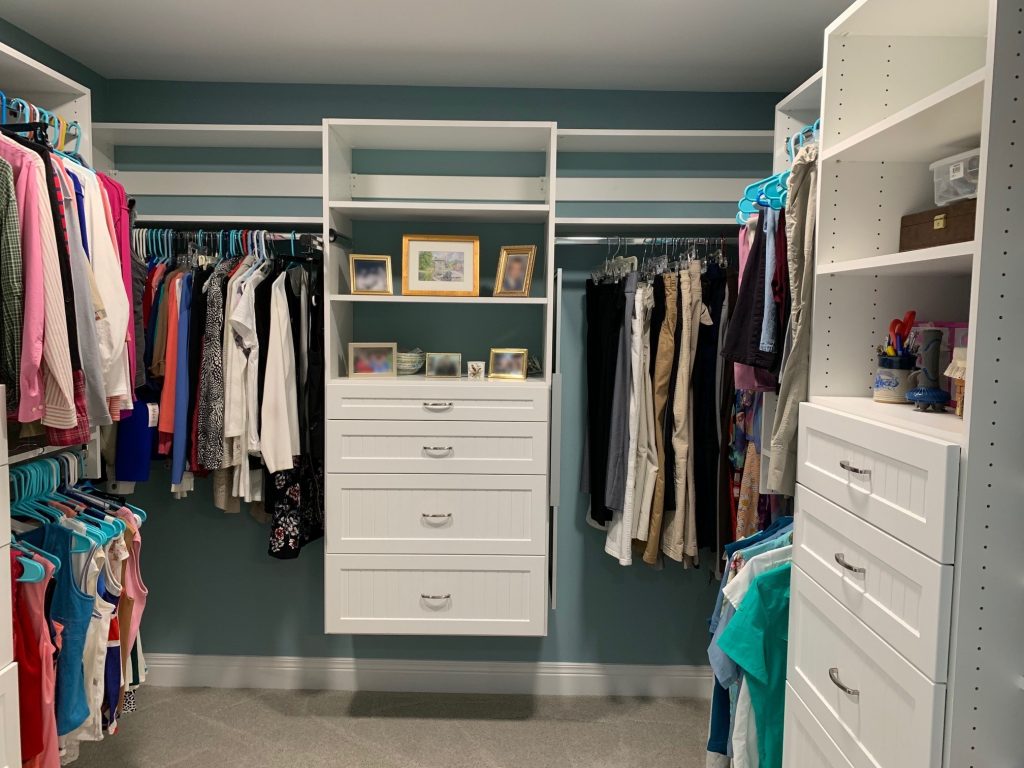 After Room Addition Walk-In Closet